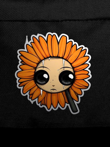 Eye: Orange Flower
