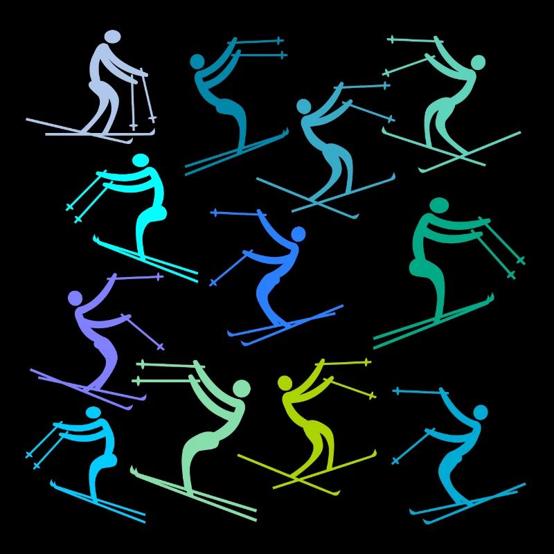 BEGINNERS SKIING SKI SLOPES