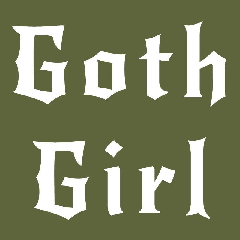 Gothic-Mädchen, Geschenk für Gothic-Mädchen oder -Frau