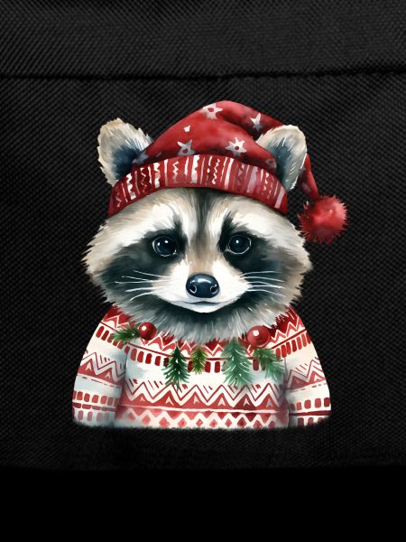 Mr. Raccoon in Norwegian sweater