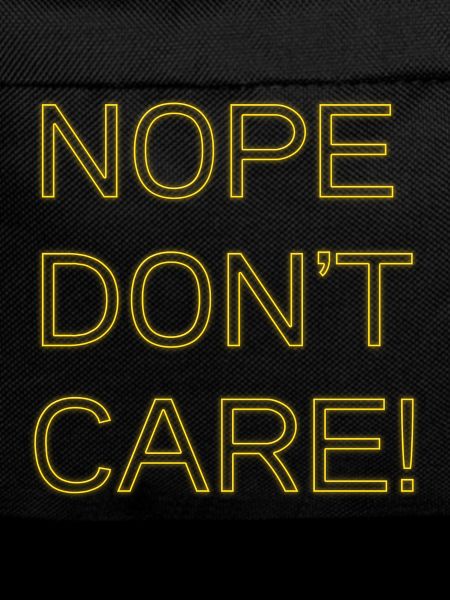 Nope don't care