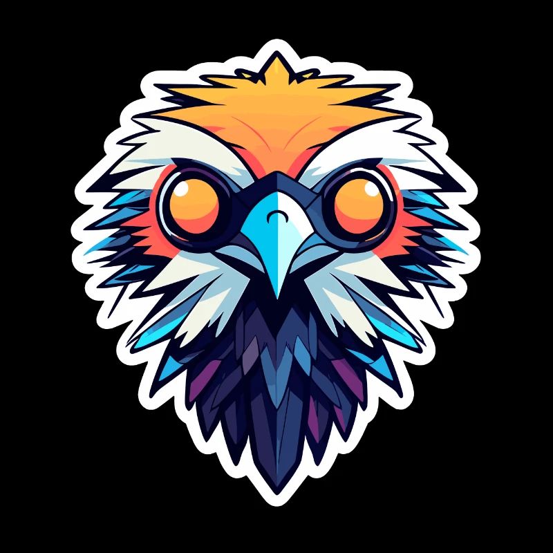 Dessin d’oiseau aigle