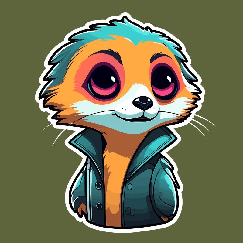 Dessin de suricate