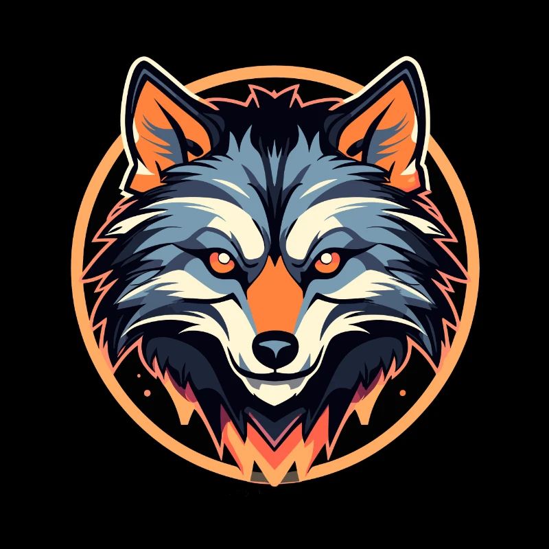 Werwolf Halloween Illustration