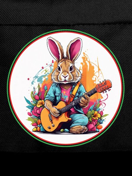Osterhase mit Gitarre