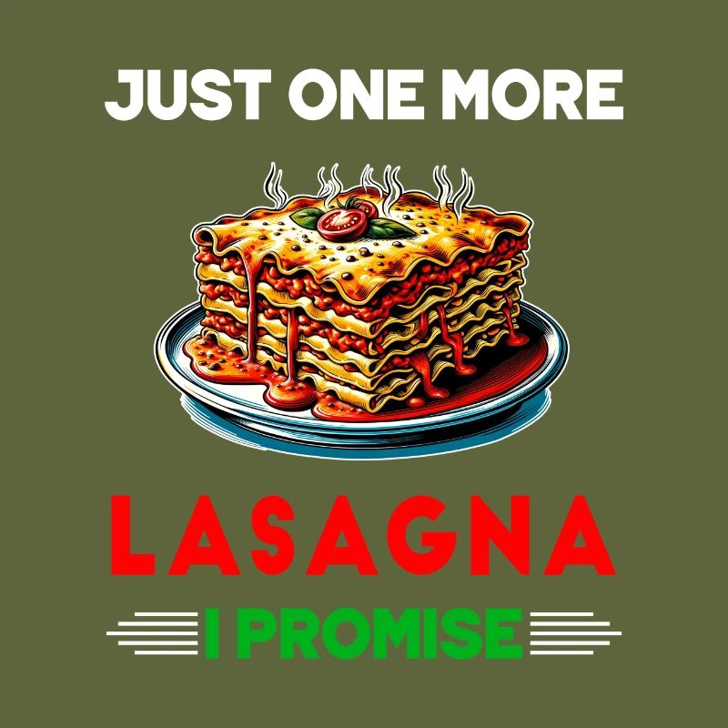 Nur noch eine Lasagne, versprochen