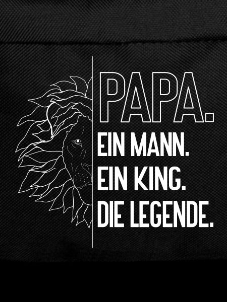 Papa King – Strong Father Lion Design