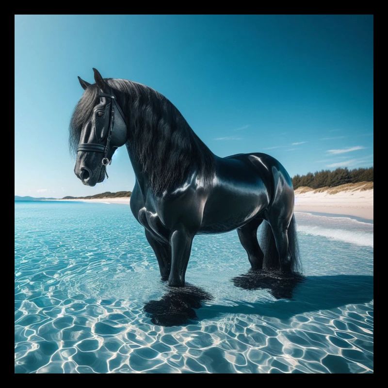Pferd im Wasser