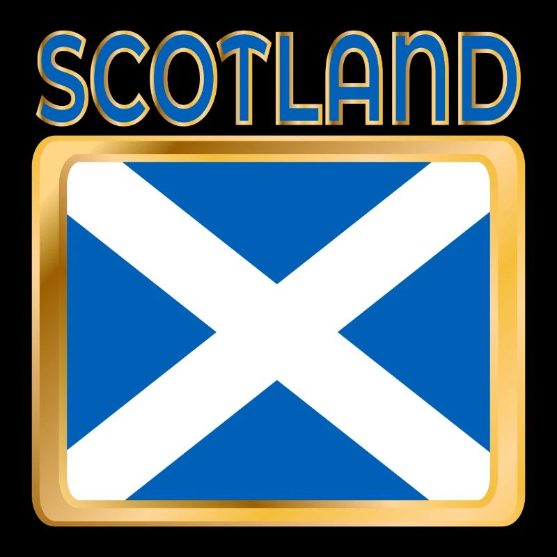 SCOTLAND FLAG GREAT BRITAIN EUROPE
