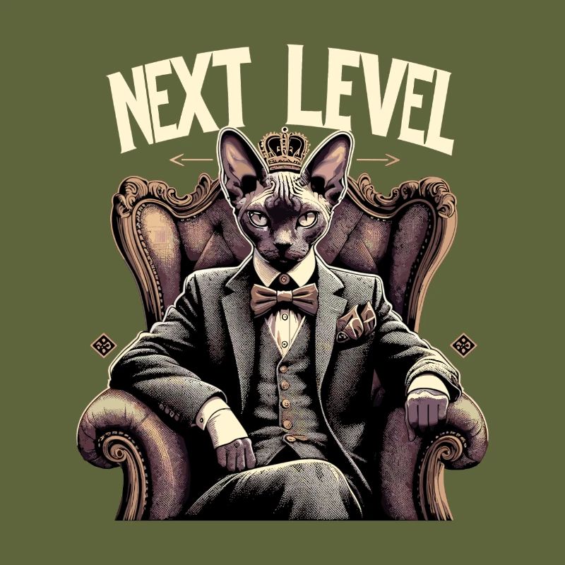 Cornish Rex Anzug Next Level Katze Geschenk