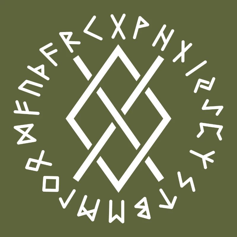 Gungnir runes white