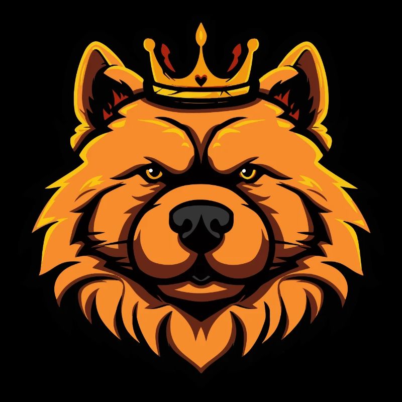 Chow Chow Dog Crown