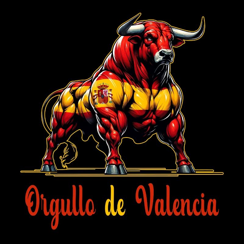 The pride Valencia flag design