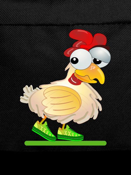 CHICKENS COMIC RUNNING RACE