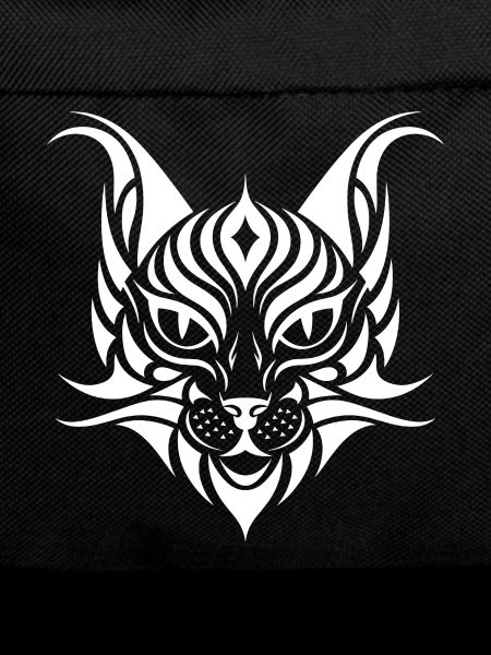 Cat Pet Tribal Tattoo