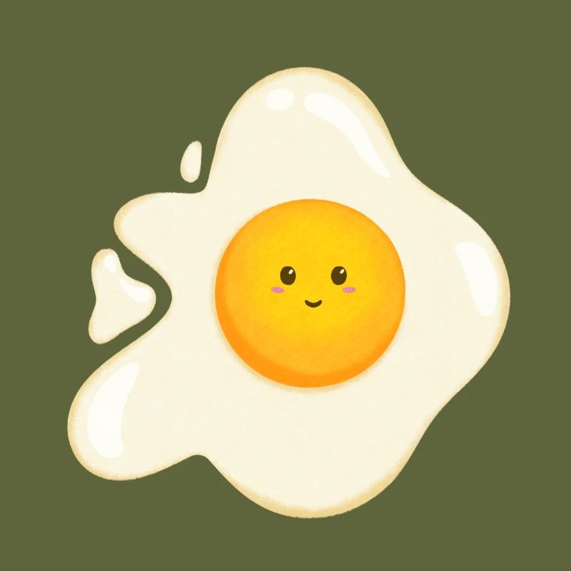 Sweet fried egg