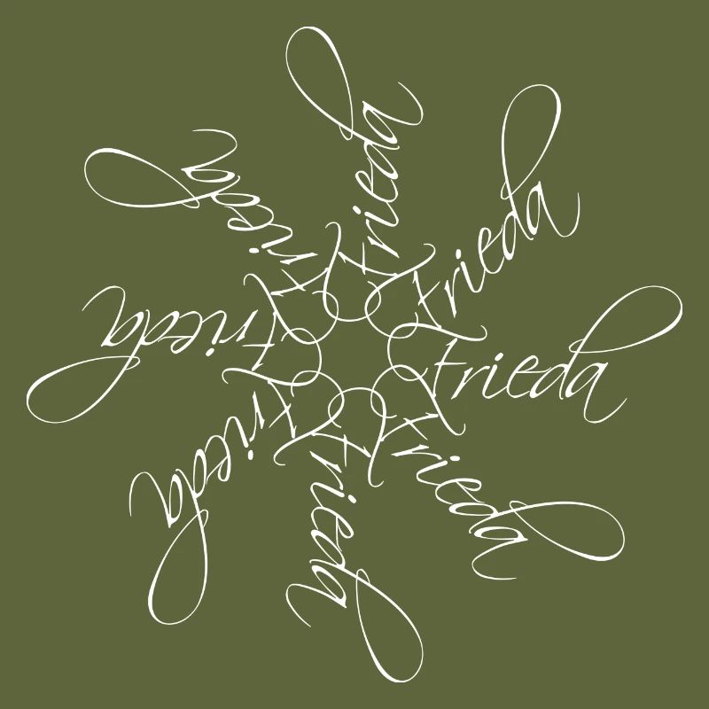 Frieda Name Mandala