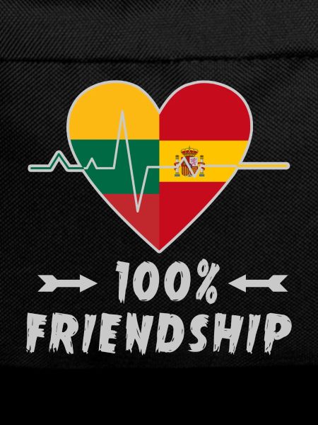 Lithuania and Spain 100% friendship