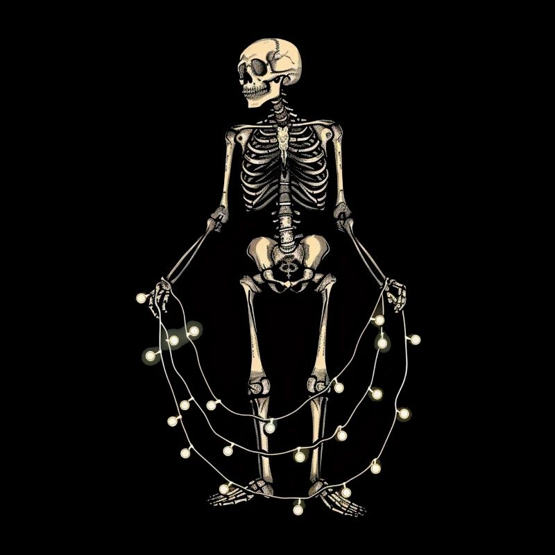 Skeleton Lights Bones Skull