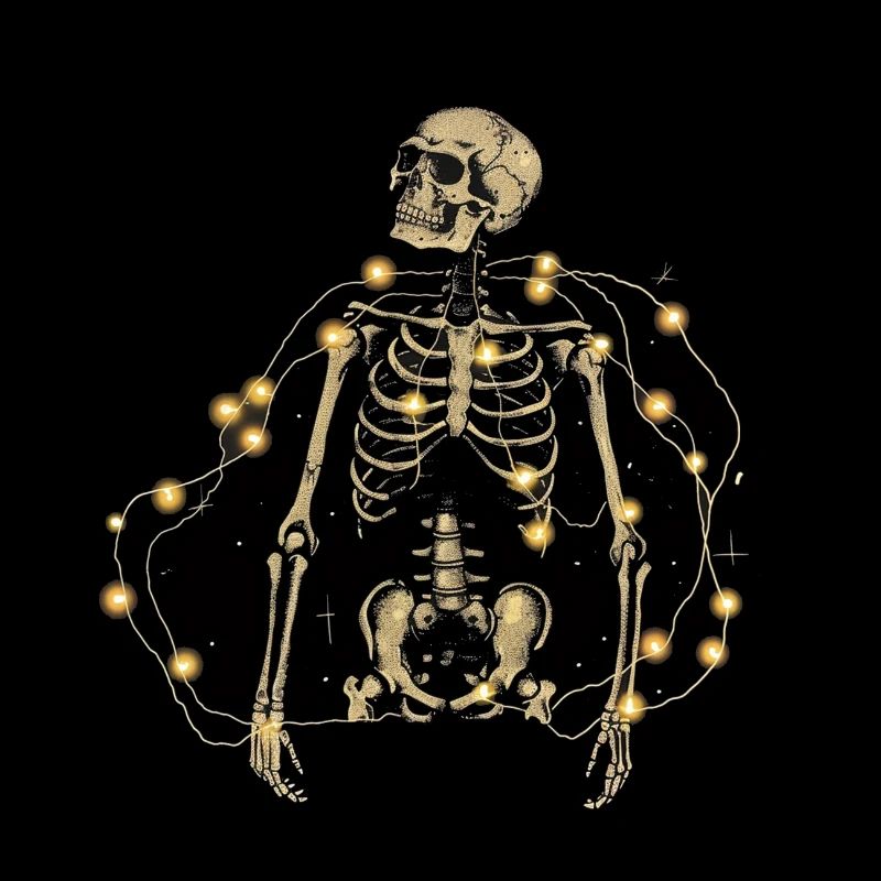 Skeleton Lights Bones Skull