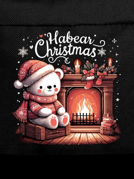 Polar Bear Christmas Fireplace Gift