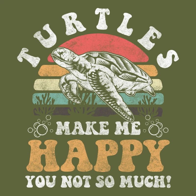 Turtle Sea Creatures Environmentalist
