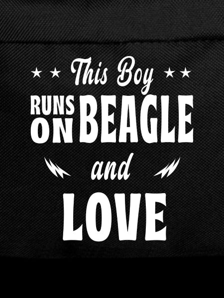 This boy beagle design
