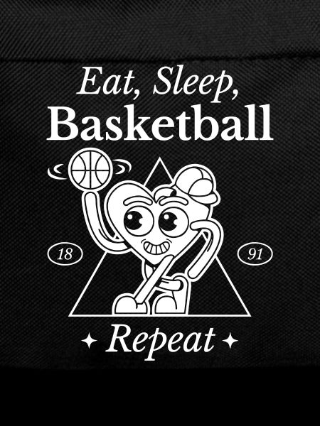 Basketball Heart Design