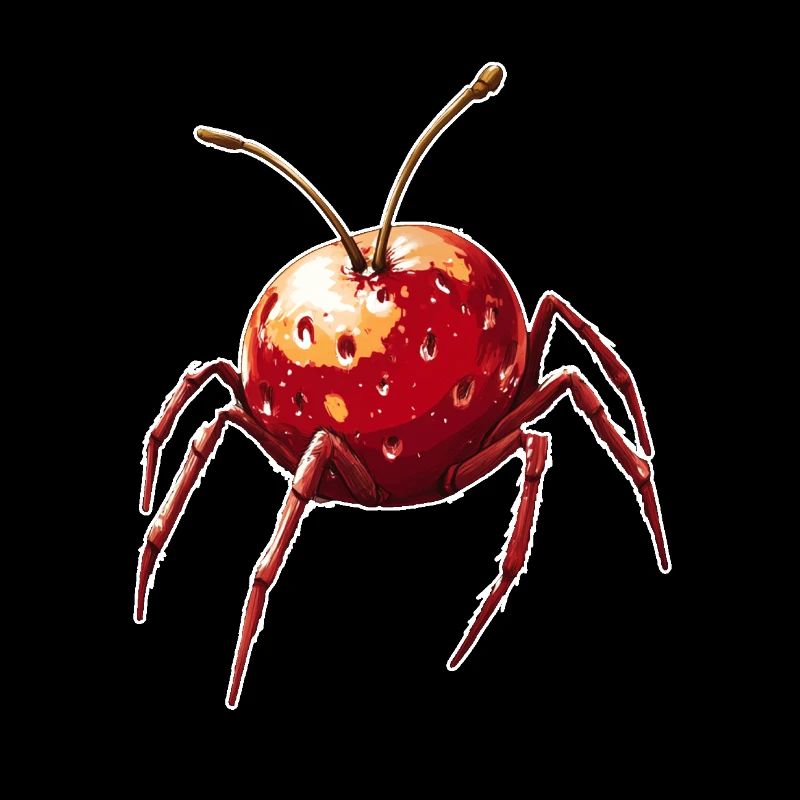 Araignée cerise Araignée cerise