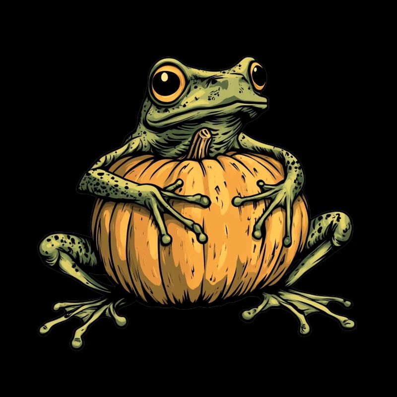 Pumpkin frog frog pumpkin