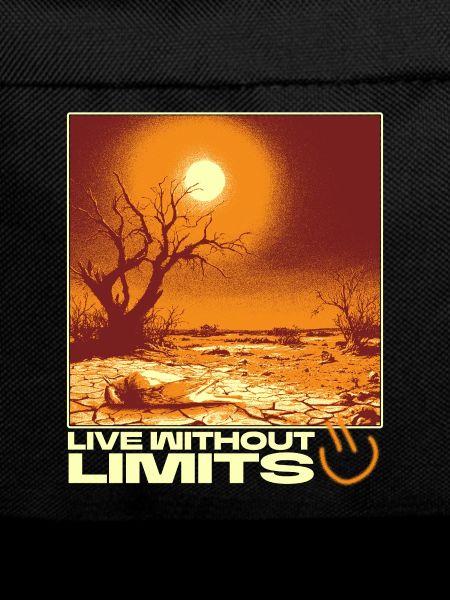 Live Without Limits – Surreal Desert Scene