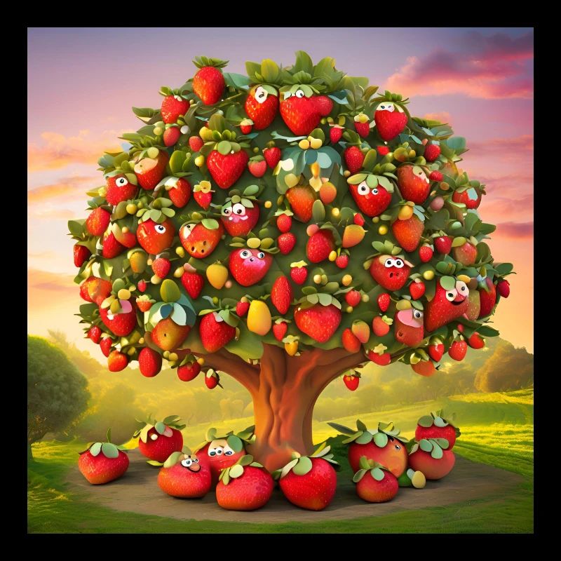 Erdbeere, Obst, ich liebe Erdbeeren