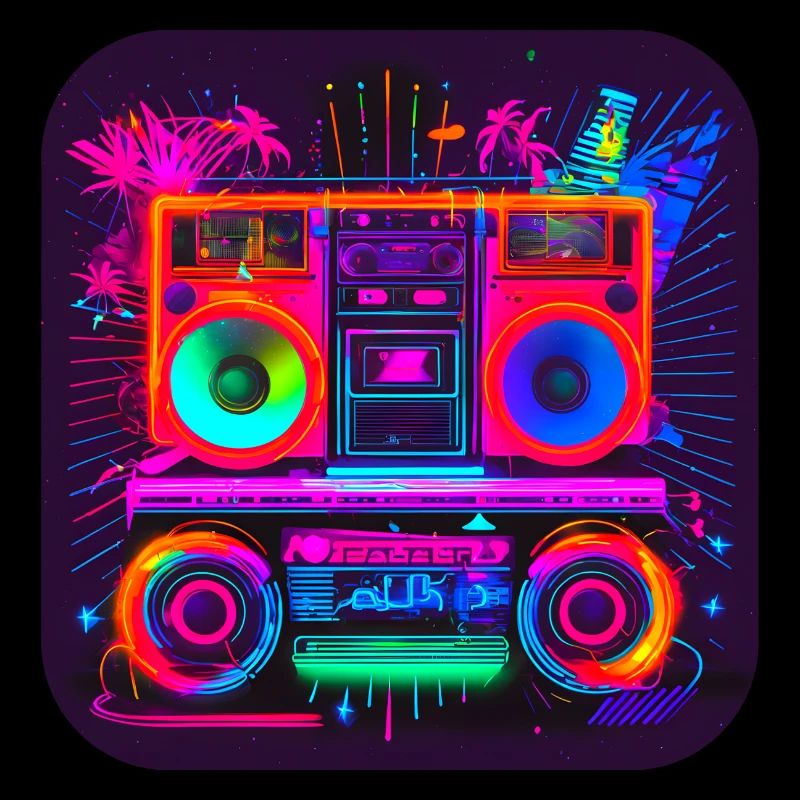 80s Retro Radio Star