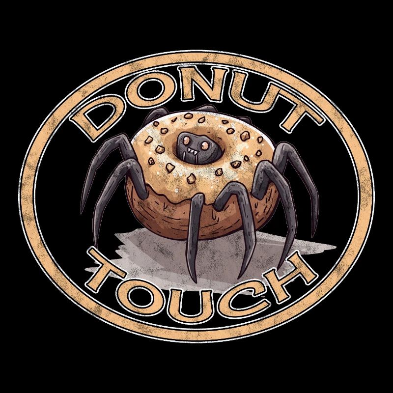 Donut Spider Jeu de mots drôle