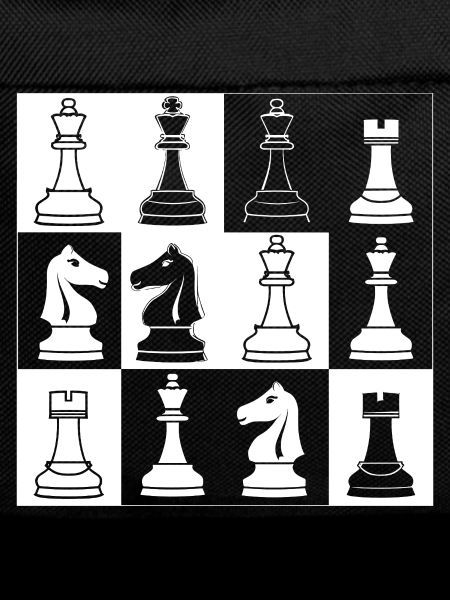 Croquis de pièces d’échecs