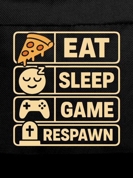 Eat Sleep Game Respawn Design