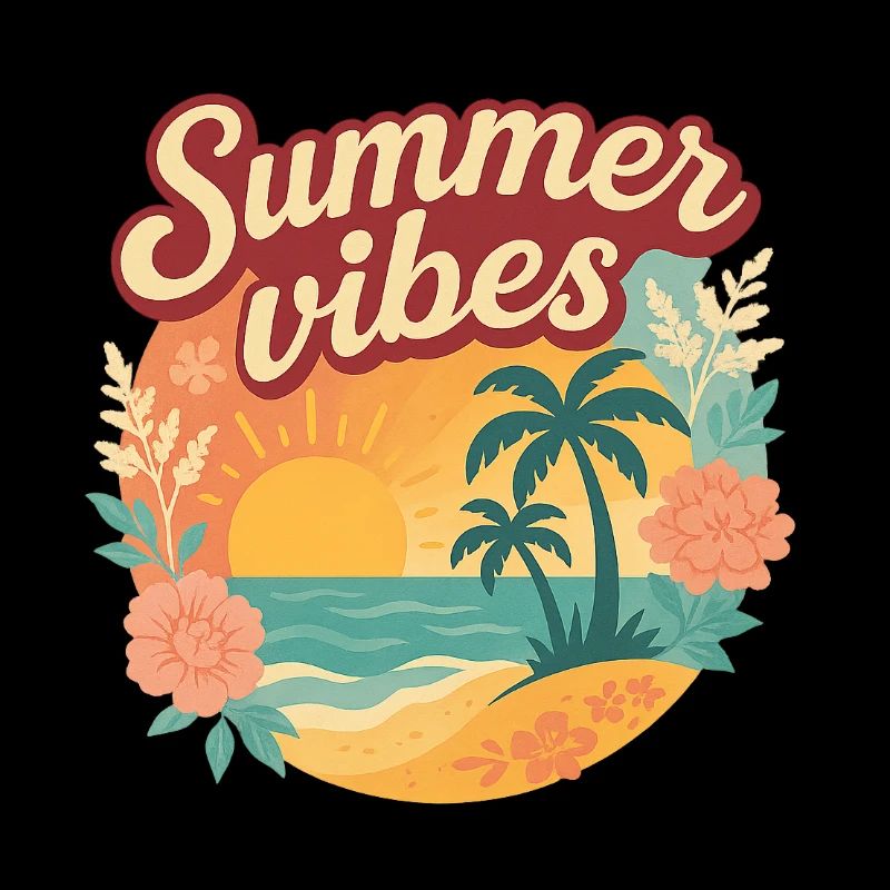 Summer Vibes,Chemise d’été