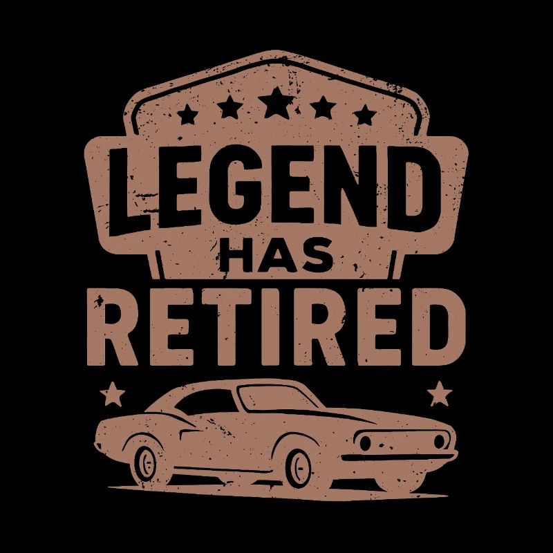 Legend Has Retired muscle car