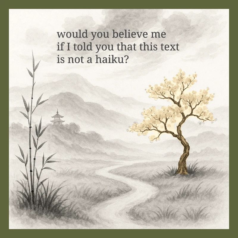 What's a haiku?