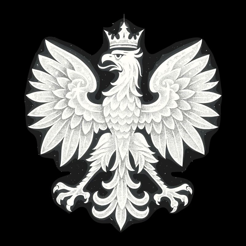 Poland Polska Eagle White Flag Flag Gift