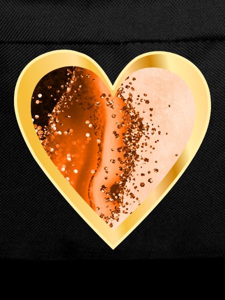HEART LOVE ORANGE