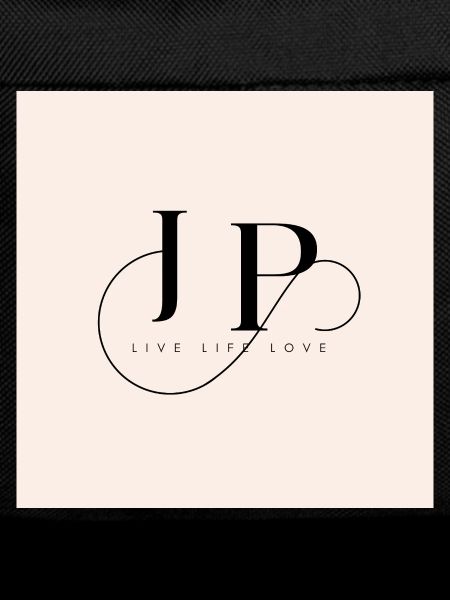 Elegant Monogram with Inspirational Motto
