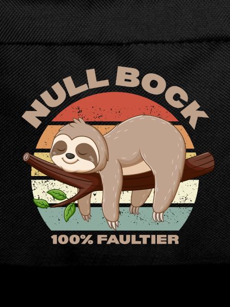 Null Bock Design für alle Faulenzer