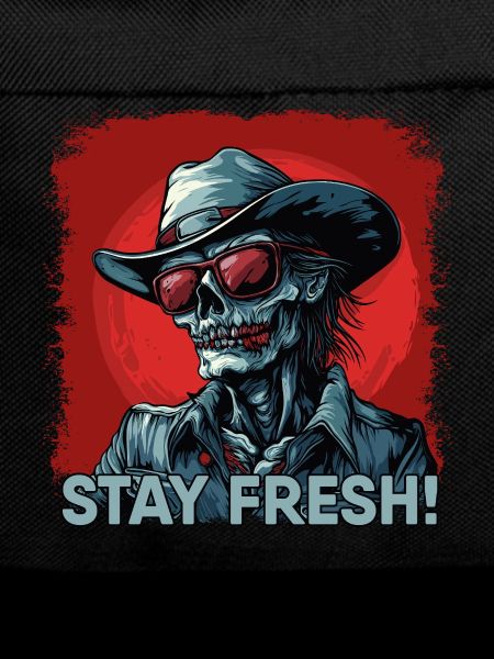 Zombie Cowboy with saying