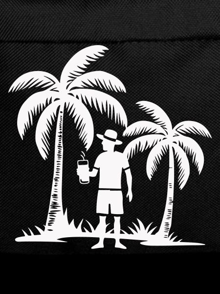 Tropical leisure moment on beach