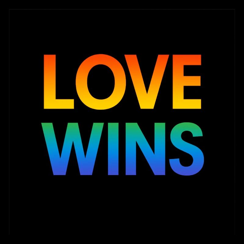 Pride Rainbow Love Equality Diversity Queer