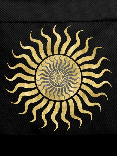 Gold & Black Sun