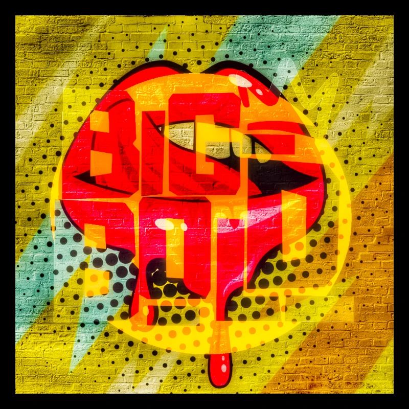 Graffiti Pop Art Lollipop