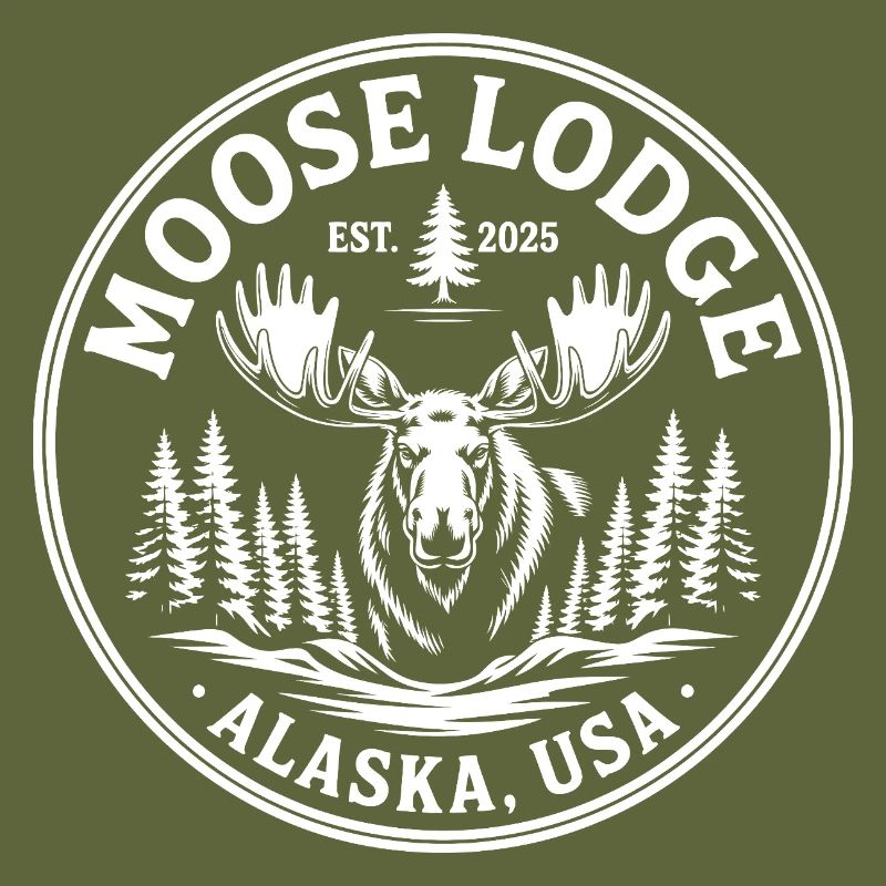 Alaska Moose Lodge Emblem