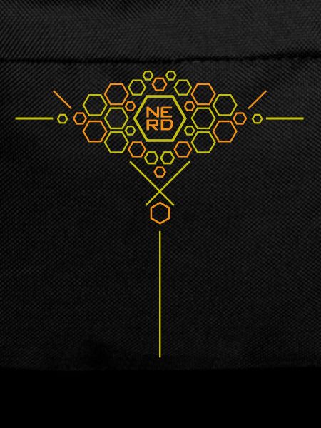 Nerd Hex Pattern Gradient